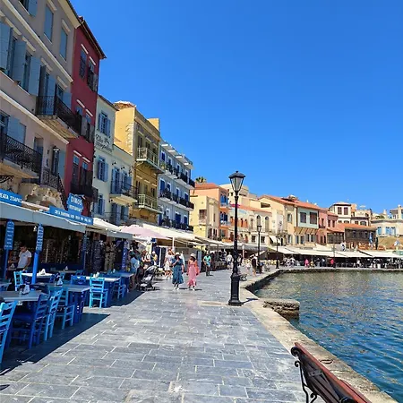 Modernpastel Studio-Near Old Port Chania  Buitenkant foto